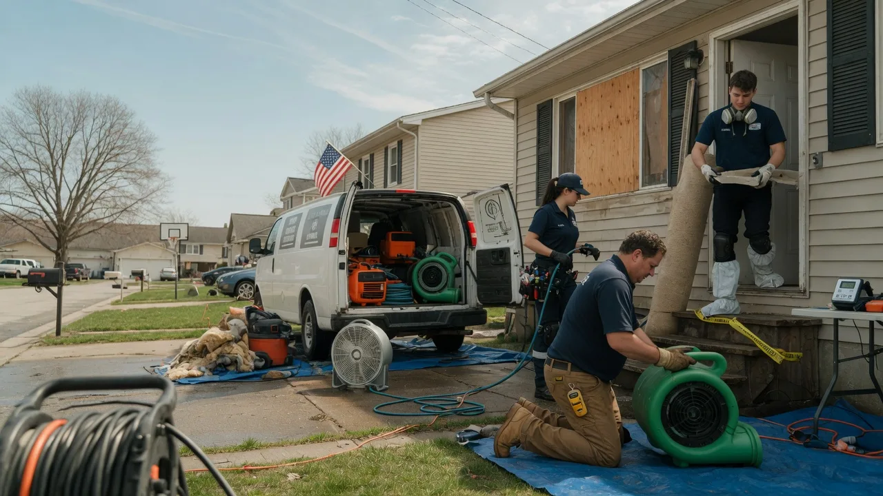 Water Damage Restoration in Columbia Cross Roads, PA near me